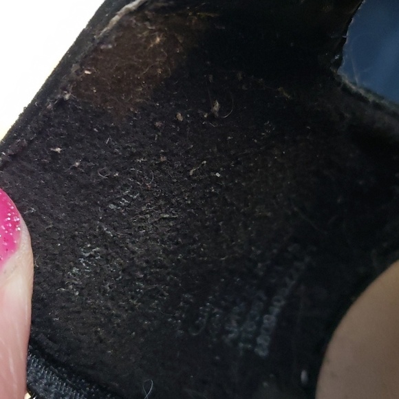 APT. 9 Stiletto Black Heeled Platform Sandals Size 7 - Picture 7 of 8